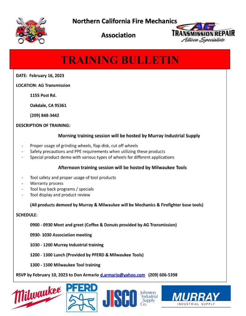 Feb 2023 training