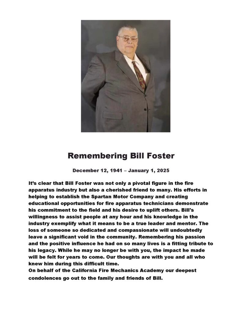 Remembering Bill Foster