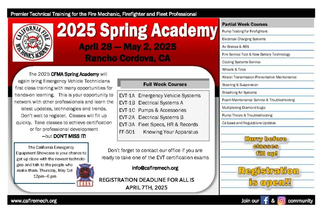 2025 Spring Postcard Flyer